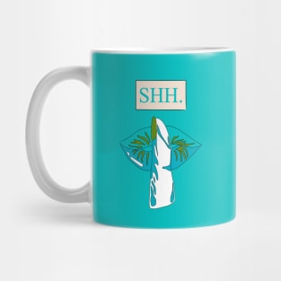 shh please stop talking summer vibes Mug